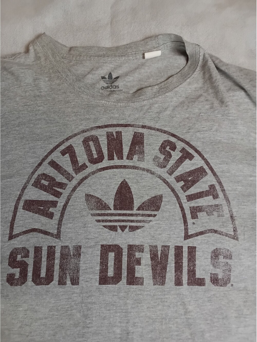 Adidas Arizona State Sun Devils T-Shirt 3XL Gray NCAA Sports